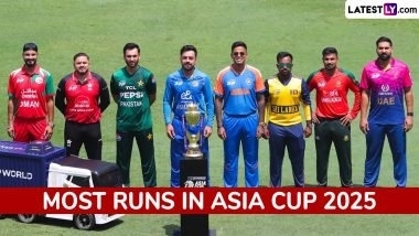 Most Runs in Asia Cup 2025: India's Abhishek Sharma Ends Tournament As Leading Run-Getter