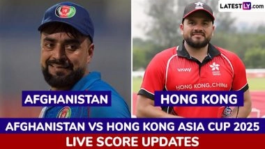 AFG Win By 94 Runs | Afghanistan vs Hong Kong Highlights of Asia Cup 2025: Sediqullah Atal, Azmatullah Omarzai, Bowlers Help Rashid Khan and Co Start With Victory