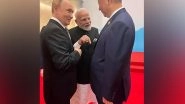 World News | PM Modi, Putin, Xi Share Bonhomie Ahead of SCO Plenary Session