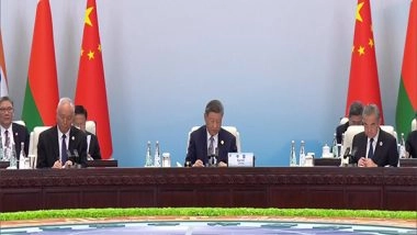 World News | Xi Calls on SCO to Uphold Fairness, Justice; Pushes for Multipolarity in Global Governance