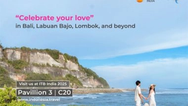 Business News | Wonderful Indonesia Shines at ITB India 2025: From Bali to Beyond