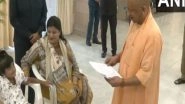 India News | UP CM Yogi Adityanath Assures Admission to Young Girl During Janata Darshan