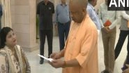 India News | CM Yogi Adityanath Holds 'Janata Darshan', Directs Prompt Action on Public Grievances