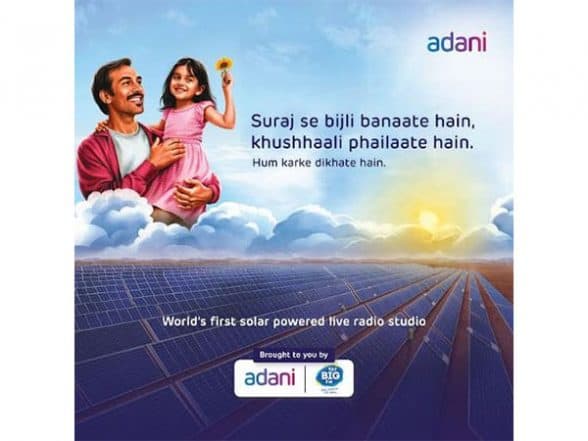 Business News | BIG FM Joined Hands with Adani Group for Their First-of-a-kind Initiative, 'Story of Suraj', Taking the Solar Energy Movement Nationwide