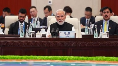 World News | SCO Summit 2025: PM Modi Underlines Need for Action Against Terror Financing, Radicalisation