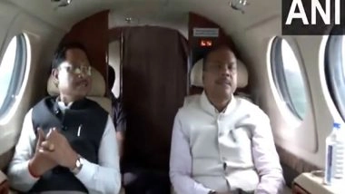India News | Chhattisgarh CM Vishnu Deo Sai Conducts Aerial Survey of Flood-affected Areas in Bastar