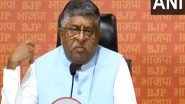 India News | "Opposition "deeply Pained They Can't Capture Booths Now", Says BJP's Ravi Shankar Prasad