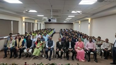 Business News | Symbiosis University and ISRO Jointly Organize 'ISRO Exhibition 2025 - from Earth to the Stars: India's Journey in Space'