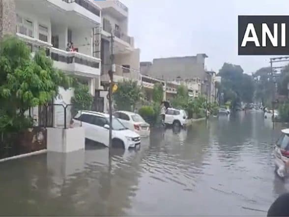 India News | Punjab Floods: Several Areas in Ludhiana Faces Waterlogging Following Continuous Rainfall