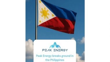 Business News | Peak Energy Breaks Ground in the Philippines with 65 MWp Solar Project