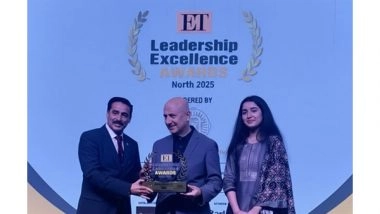 Business News | Rajesh Sharma, IFS & State Project Director (Samagra Shiksha), Honoured with ET Leadership Excellence Award for Education Reforms