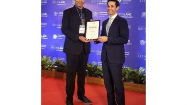 Business News | Government of Queensland Honors Anusaya Fresh CEO Dinesh Shinde for Outstanding Contribution to the Global Produce Industry
