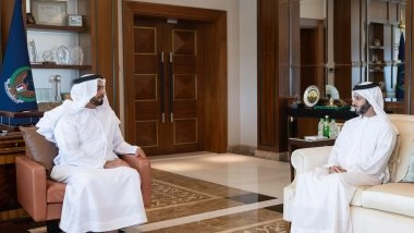 World News | Saif Bin Zayed Meets with National Anti-Narcotics Authority Head