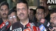 India News | Fadnavis Welcomes End of Manoj Jarange's Fast, Says Govt Took 'equal Decision' Benefitting Marathas and OBCs