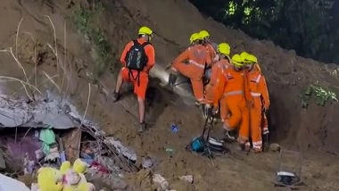 India News | Himachal Pradesh: 15 Houses Evacuated in Mandi After Landslide