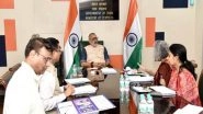 Business News | Government Assures Farmers All Cotton to Be Procured, Giriraj Singh Reviews Preparedness