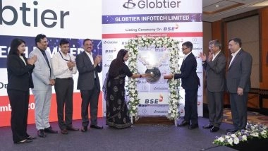 Business News | Globtier Infotech Limited Listed on BSE SME Platform