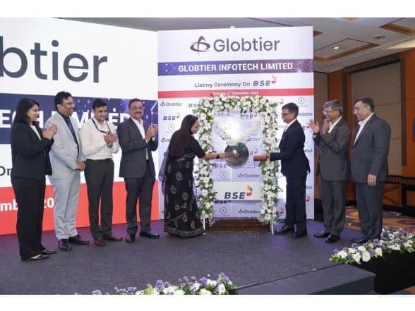 Business News | Globtier Infotech Limited Listed on BSE SME Platform