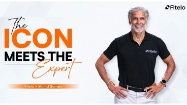Business News | Fitelo Unveils Milind Soman as Their New Brand Ambassador