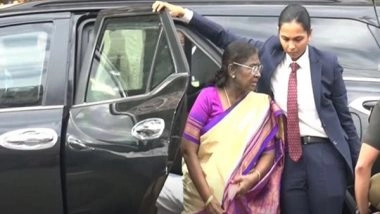 India News | President Murmu Visits Sri Ranganathaswamy Temple in Tamil Nadu's Srirangam