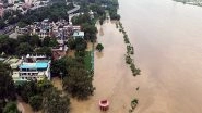 India News | Heavy Rain Batters Delhi-NCR; Yamuna Flows Above Danger Mark, Residents Shifted to Safer Areas