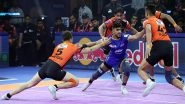 Sports News | PKL: Haryana Steelers Secure Win over U Mumba in Thrilling Encounter