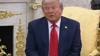 World News | Trump Calls Secondary Sanctions on India Action Against Russia