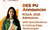 Business News | DES Pune University Invites Applications for M.Tech 2025 Admissions
