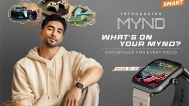 Business News | Fastrack Launches MYND - AI-powered Smartwatch for India's AI-savvy