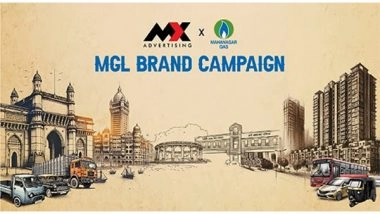 Business News | MX Advertising Powers Mahanagar Gas Limited's First-ever Brand Campaign: Mumbai Chalta Hai MGL Par!
