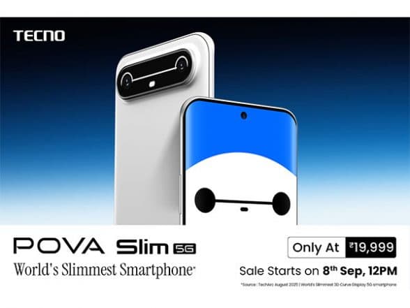 Business News | TECNO Launches POVA Slim 5G - the World's Slimmest Phone and a Bold Step in Its 3B Journey