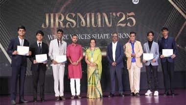 Business News | JAIN International Residential School, Bangalore Hosts Inter School Model United Nations with 320 Delegates from the Schools Across India and Nepal