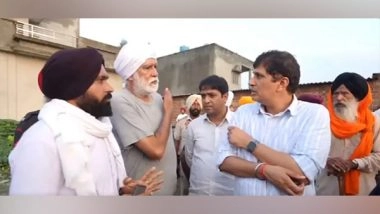 India News | Punjab: AAP Delhi President Saurabh Bharadwaj Brings Relief Material to Flood-affected Ajnala