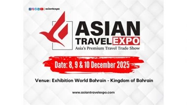 Business News | Bahrain to Host the Prestigious Asian Travel Expo 2025 in December