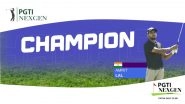 Business News | Amrit Lal Clinches PGTI Next Gen Title at Patna Golf Club