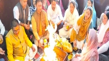 India News | Shimla Residents Hold Special Prayers and Yagna for Relief from Floods and Rains in North Indian States