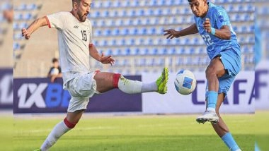 Sports News | CAFA Nations Cup: India Awaits Playoff Spot Confirmation Following Stalemate Against Afghanistan