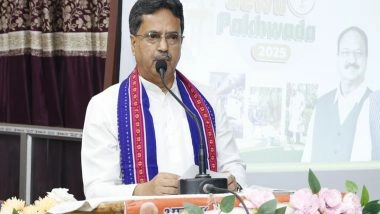 India News | Tripura CM Manik Saha Attends Yonex Sunrise North East Zone Inter State Badminton Championship