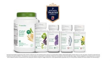 Business News | Nutrilite by Amway Trusted by NFSU: A Milestone in Safe Nutrition
