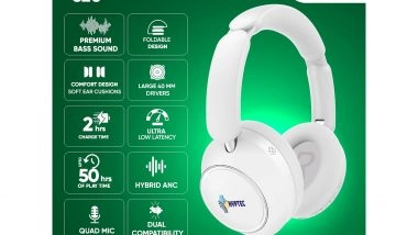 Business News | KYPTEC® Lifestyle Launches Model KYPTEC® 620: Hybrid Noise Cancelling Wireless Headphones That Redefine Sound for the Global Generation
