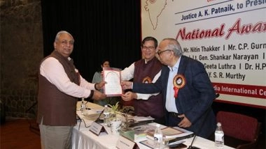 Business News | C.P. Gurnani Honoured with the Capital Foundation's Vineet Nayyar Technology Award 2025