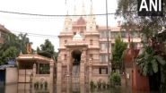 India News | Delhi: Yamuna Water Submerges Shree Swaminarayan Mandir in Civil Lines