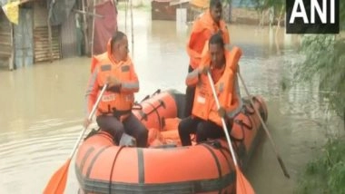 India News | Delhi Rains: NDRF Deployed After Yamuna Submerges Parts of Kalindi Kunj