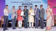 Business News | NLCIL Mines Excel in Ministry of Coal Star Ratings, Mine IA Wins First Prize, Talabira II & III and Barsingsar Mine Get 5 Star Ratings