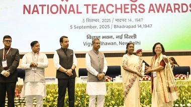 India News | President Murmu, PM Modi, CMs Extend Wishes on Teachers' Day