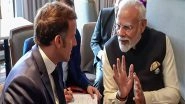 World News | PM Modi, French President Exchange Views on Recent Efforts to Bring an End to Ukraine Conflict