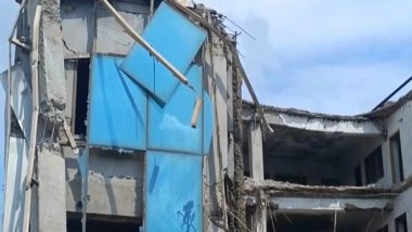 India News | Vacant Multi-storey Building Collapses in Delhi's Badarpur, Power Supply Hit