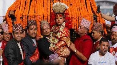 World News | Indra Jatra: Nepal's Living Deities Start Five-day Tour of City Signaling Arriving Festive Season