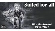 Entertainment News | Amul Pays Tribute to Giorgio Armani with Special Doodle