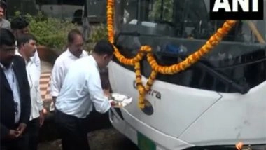 India News | Goa CM Sawant Inaugurates KTC Bus Service, Connecting Panjim to Sankhali's Rural Areas